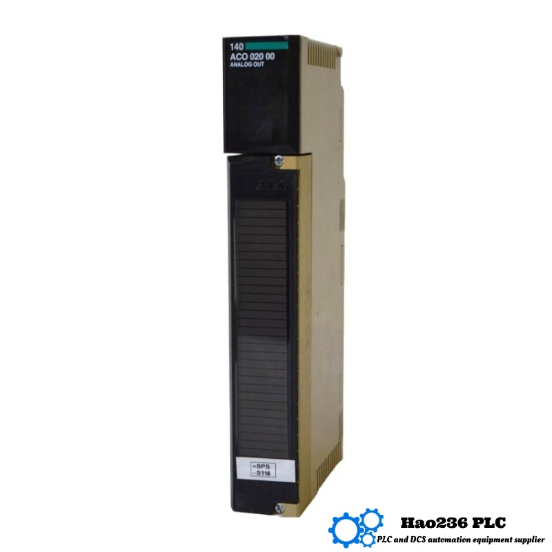 Schneider 140 ACO 020 00 Analog Output Module Modicon Quantum series