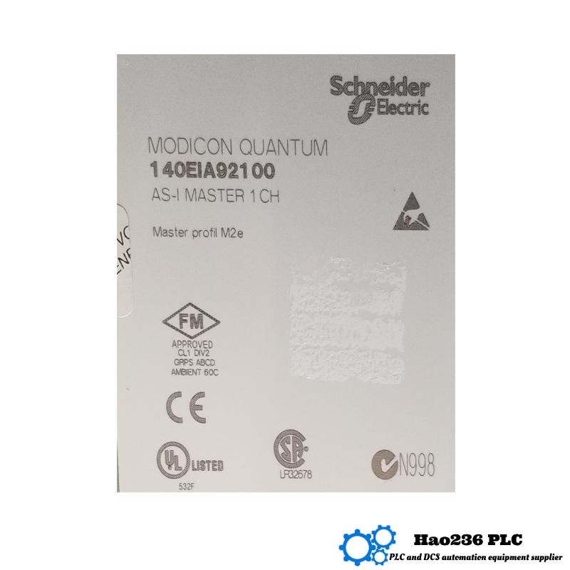 Schneider 140EIA92100 AS-Interface Master Module Modicon Quantum Series