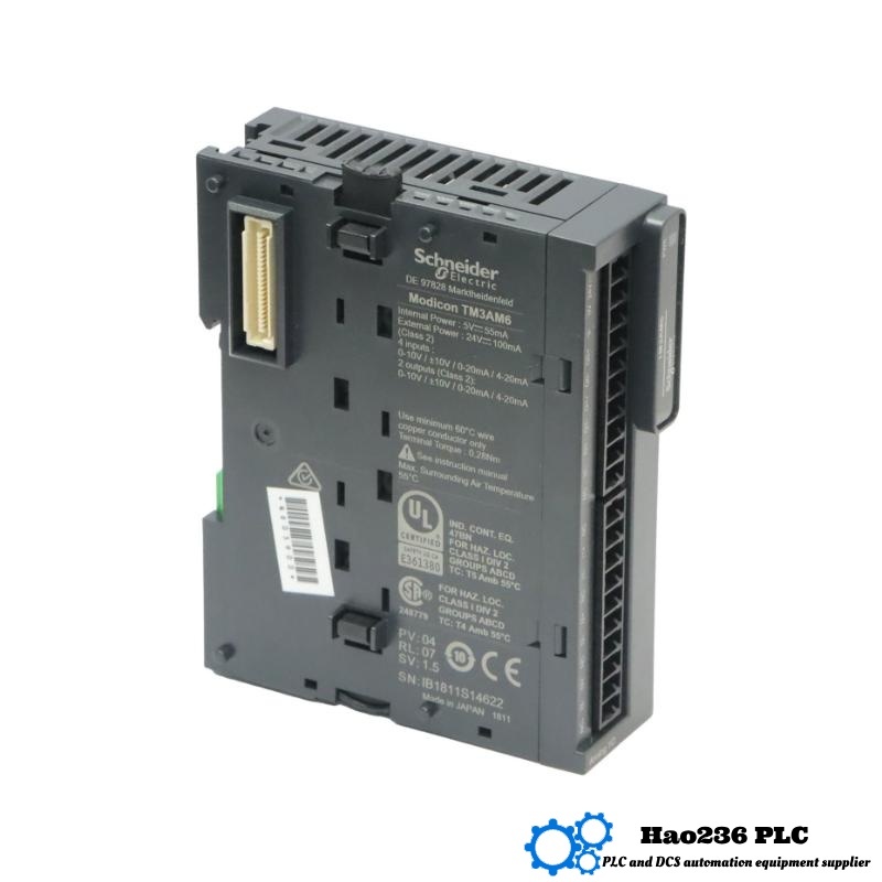 Schneider TM3AM6 Analog I/O Module Modicon TM3 Series