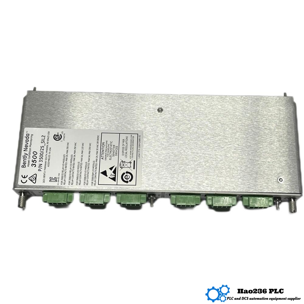 Bently Nevada 3500/25 125800-01 Enhanced Keyphasor Module I/O 3500-25
