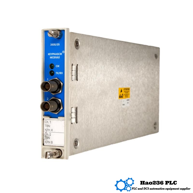 Bently Nevada 3500/25 128726-01 Enhanced Keyphasor Module I/O 3500-25
