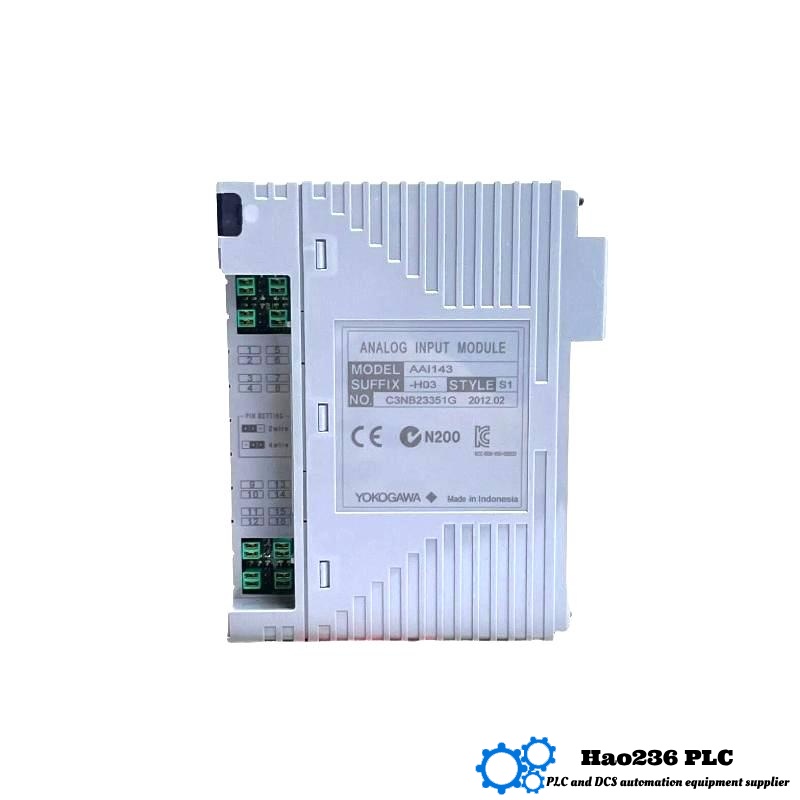 Yokogawa AAI143-H03/K4A00 Analog Input Module