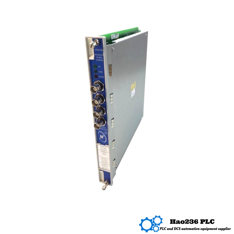 Bently Nevada 3500/42 140471-01 + 176449-02 Seismic Monitor