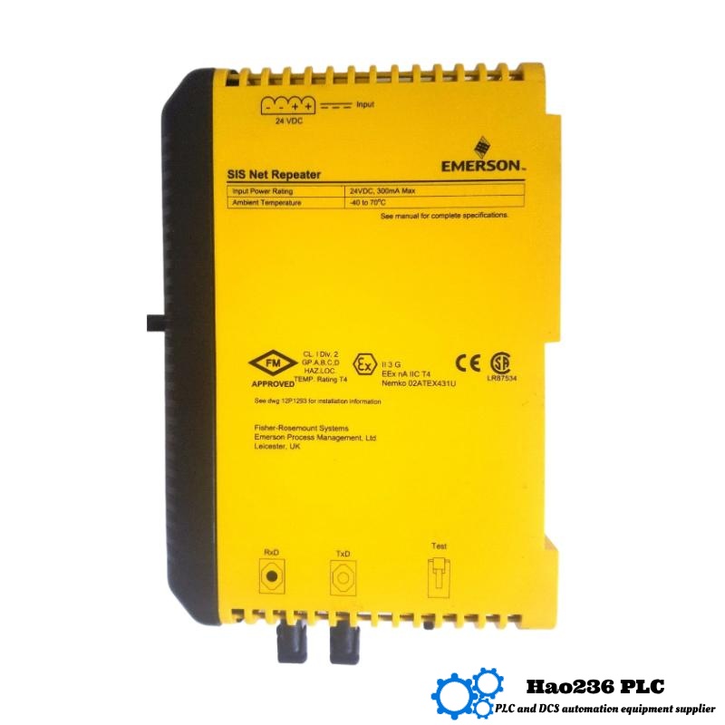 Emerson KJ2222X1-BA1 SIS Network Repeater DeltaV series New In Stock