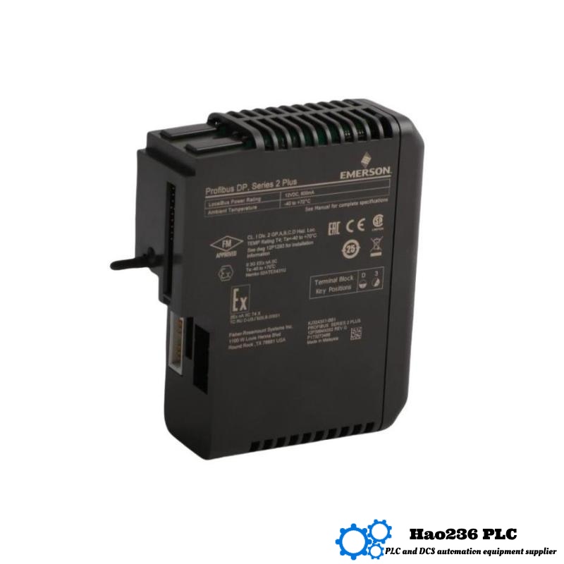 Emerson KJ3243X1-BB1 12P3994X052 Profibus DP Interface Card DeltaV™ Series 100% New