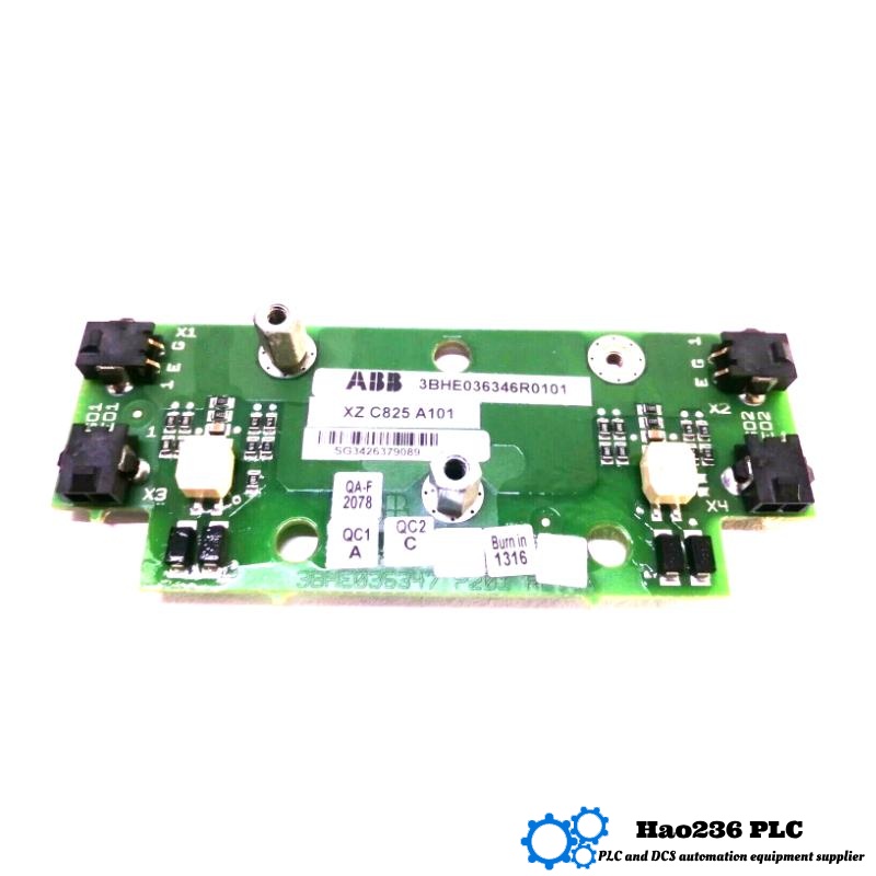 ABB XZ C825 A101 3BHE036346R0101 Control Card Industrial Control Module