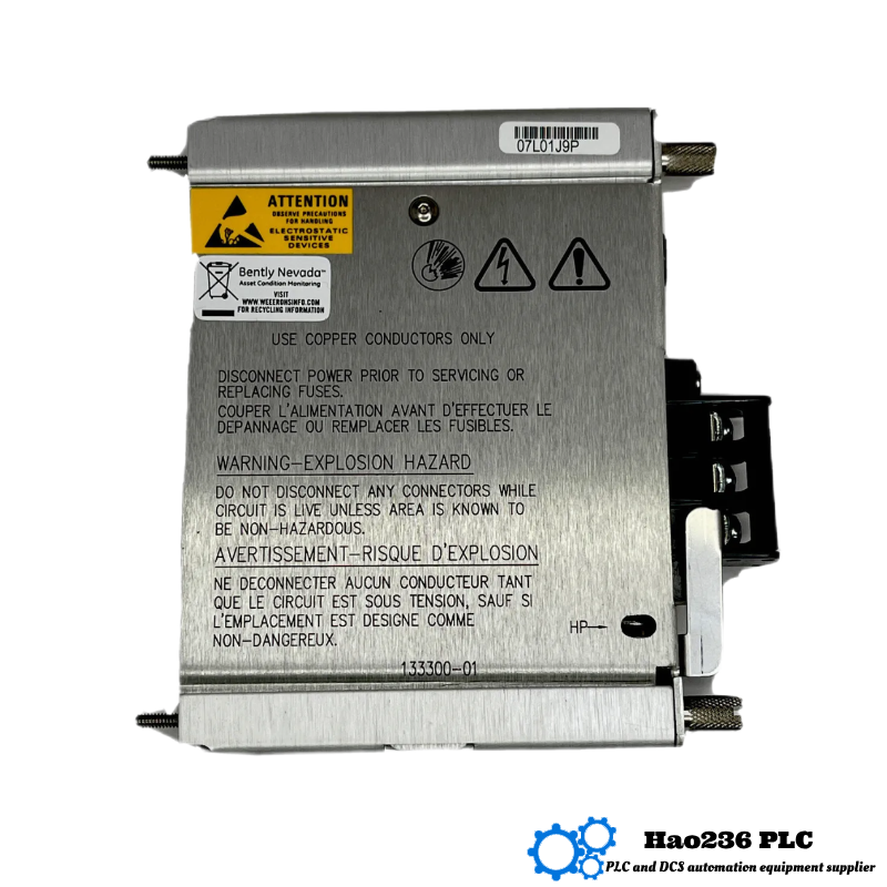 Bently Nevada 3500/15 133292-01+133300-01 Low Voltage DC Power Supply Module