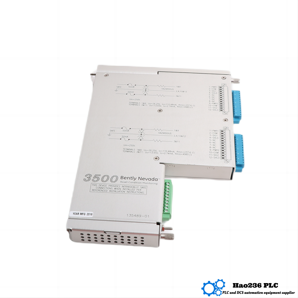 Bently Nevada 3500/42 135489-01 Proximitor Seismic Monitor I/O Module