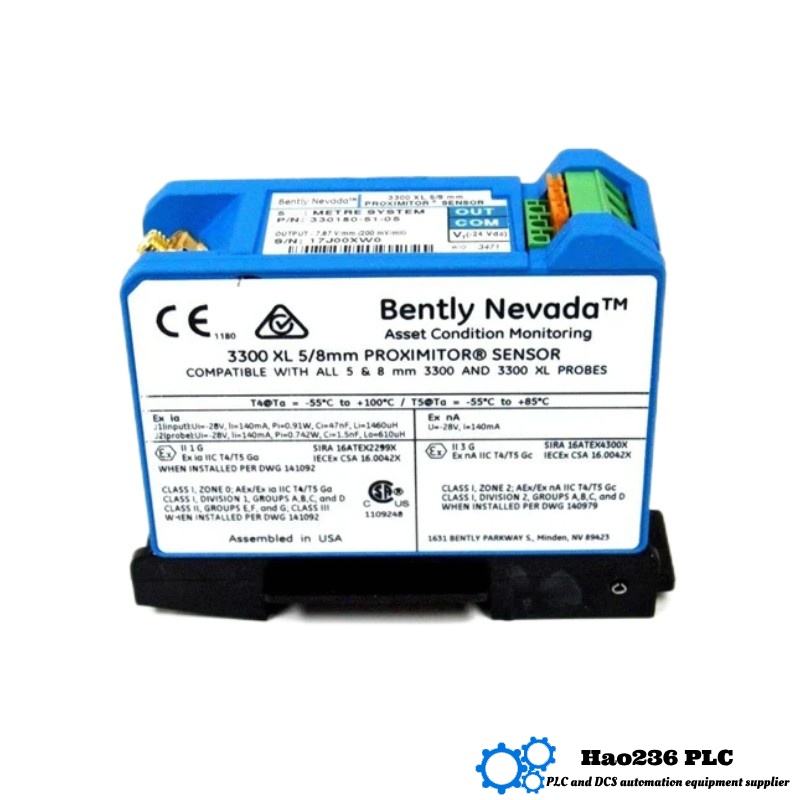Bently Nevada 330180-12-05 3300 XL Proximitor Sensor