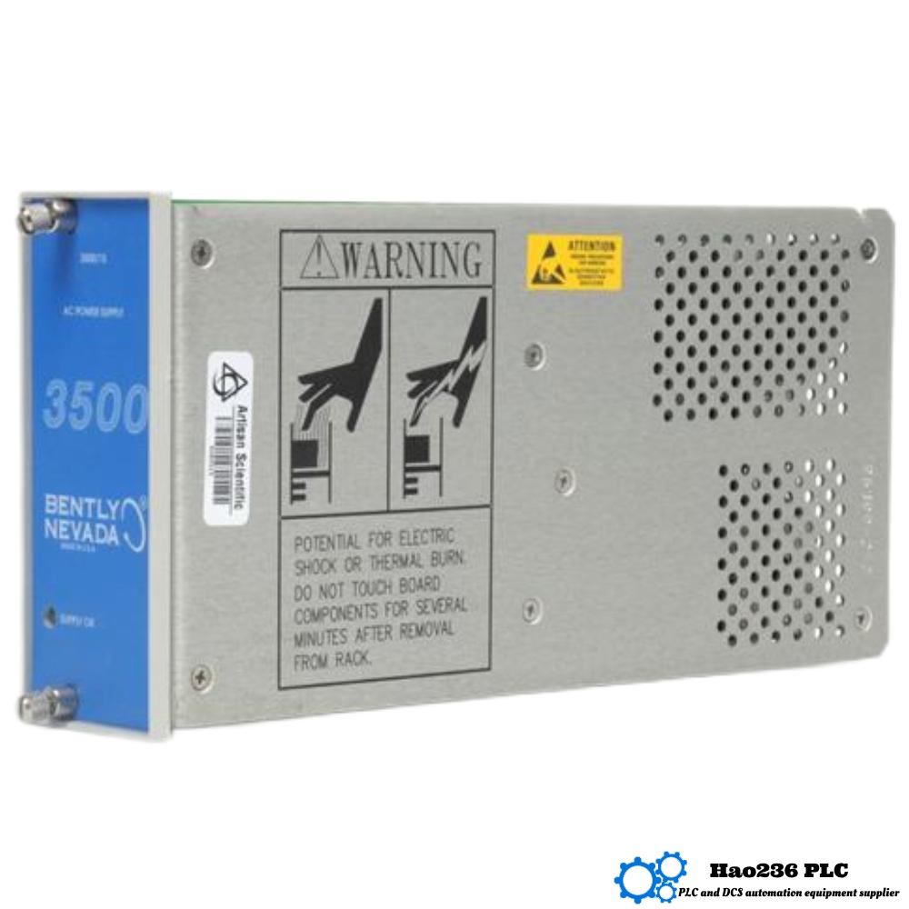 Bently Nevada 3500/15 133292-01 Low Voltage DC Power Supply Module