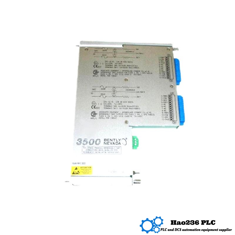 Bently Nevada 3500/40M 135489-04 Proximitor Monitor I/O Module