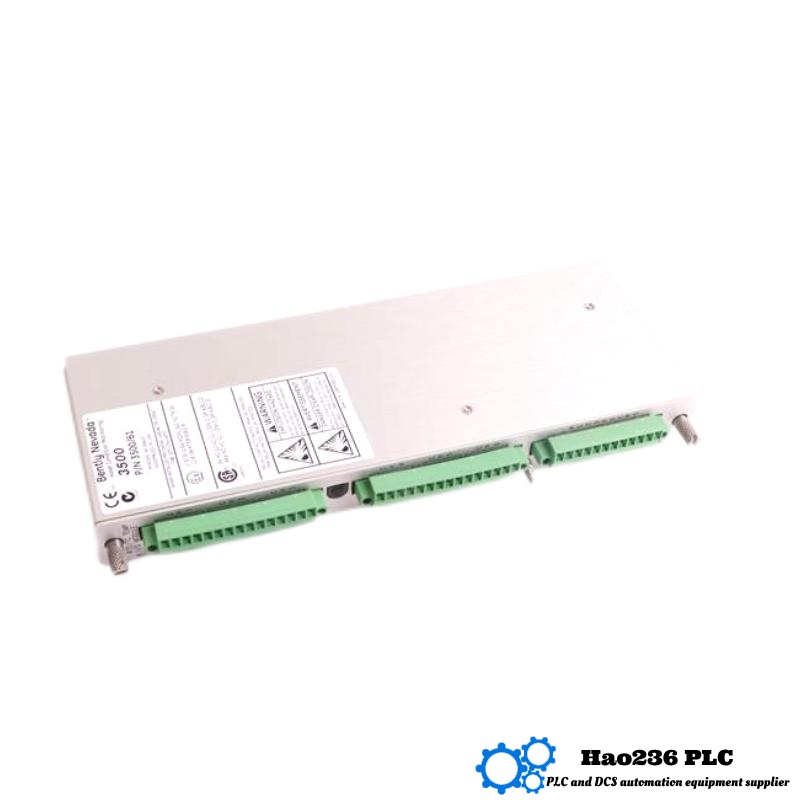 Bently Nevada 3500/60 133819-01 RTD/TC Non-Isolated I/O Module Temperature I/O Module