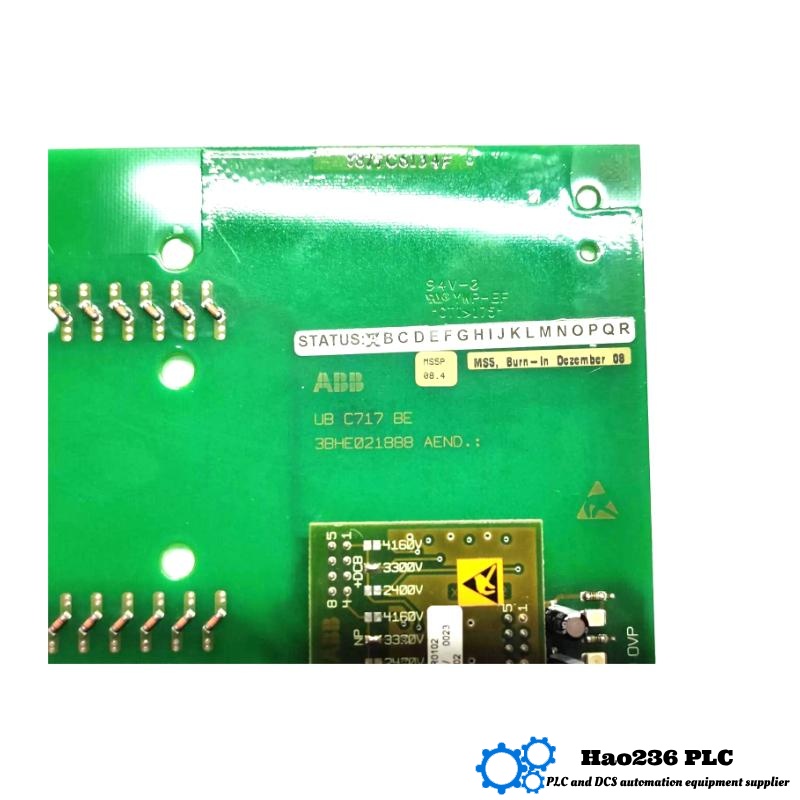 ABB UB C717 BE101 3BHE021887R0101 Digita Input/Output (DlO) Module