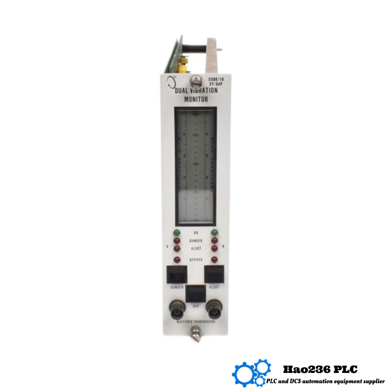 Bently Nevada 3300/16-12-01-03-000 Dual Vibration Monitor Module