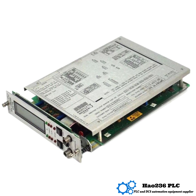 Bently Nevada 3300/16-12-01-03-000 Dual Vibration Monitor Module