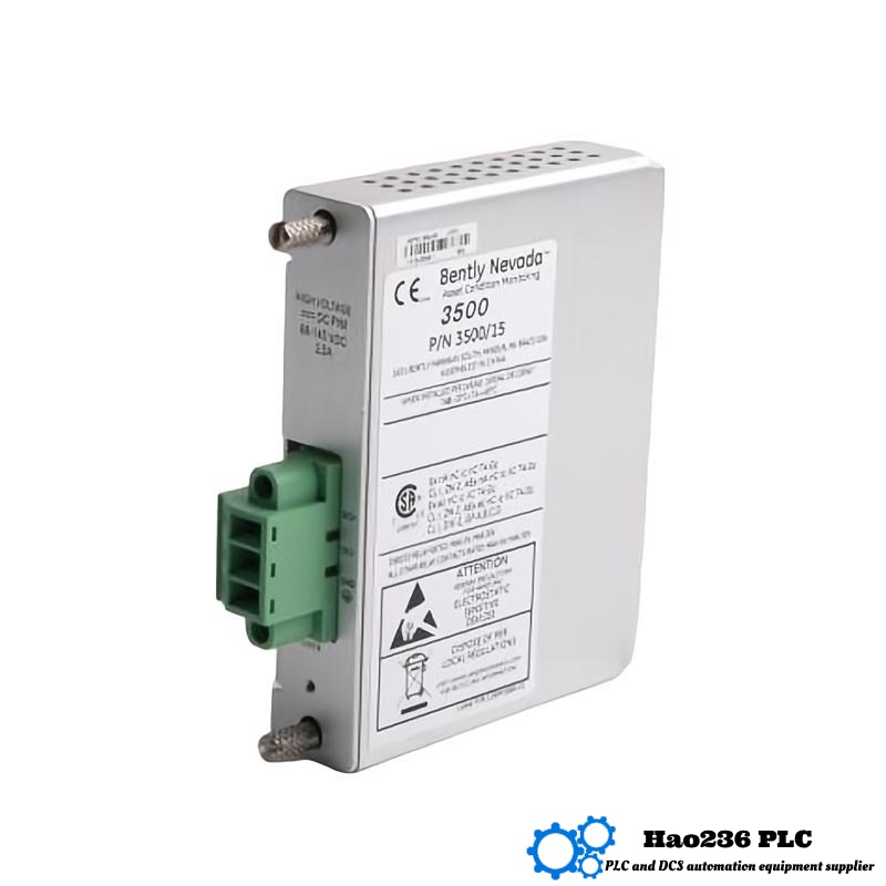 Bently Nevada 3500/15 115M7750-01 High Voltage DC Power Input Module