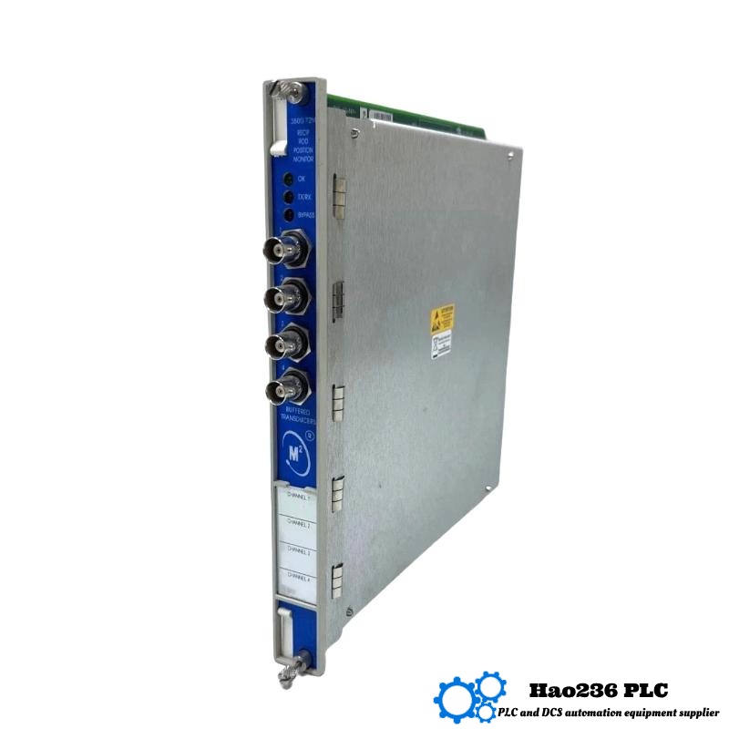Bently Nevada 3500/72 140734-08 4-Channel Position Monitor Module