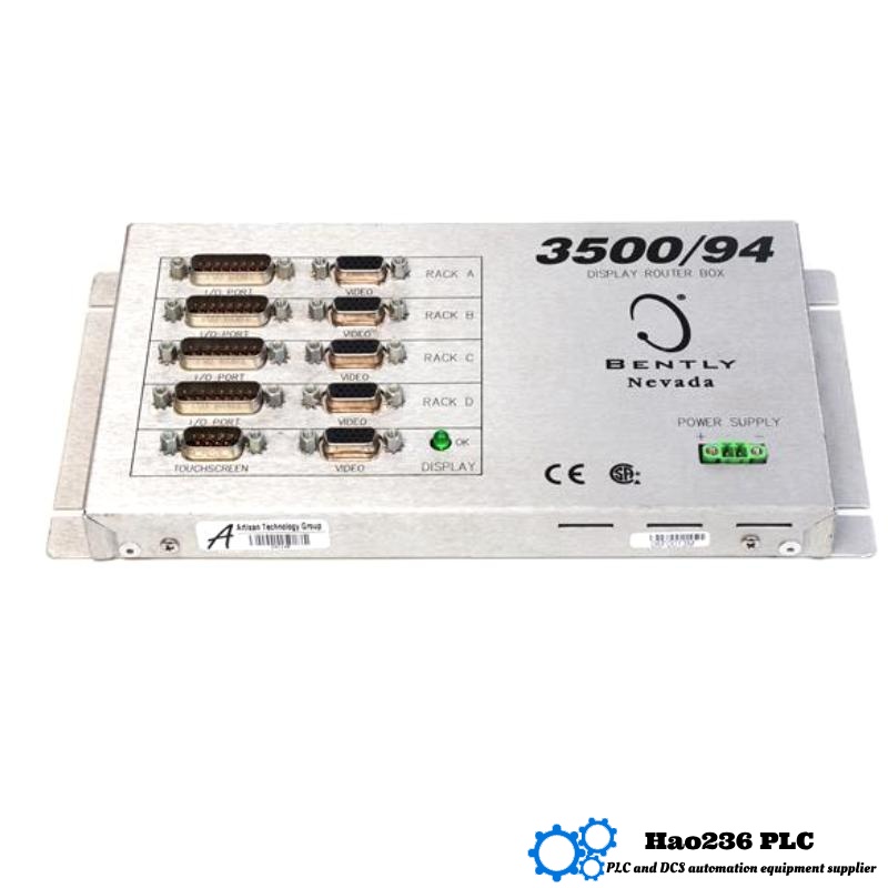 Bently Nevada 3500/94 146377-01 Display Router Box