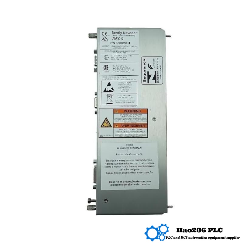 Bently Nevada 3500/94 190214-01 VGA Display Monitor Module