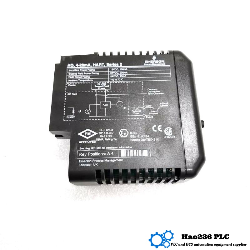 Emerson VE4035S2B1 DeltaV Analog Output Cards