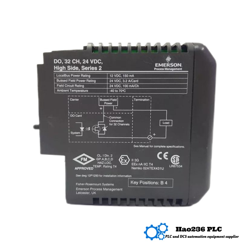 Emerson VE4002S1T2B5 DeltaV Discrete Output Card