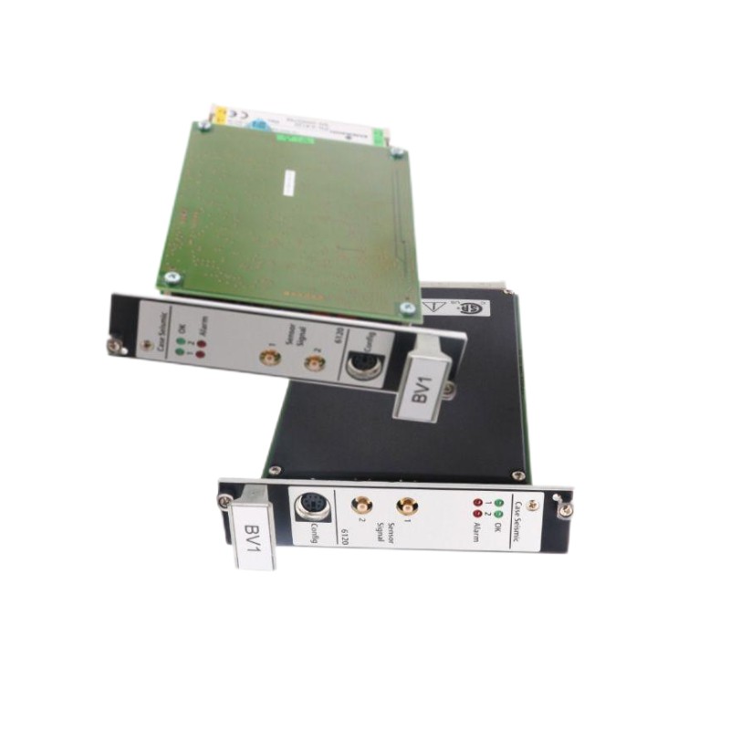 Emerson A6120 Case Seismic Vibration Monitor Module