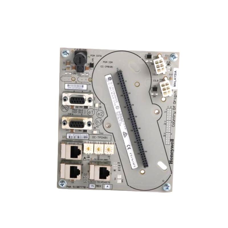 Honeywell DC-TPOX01 51307770-176 Analog Output Control Module PLC Baseplate Module