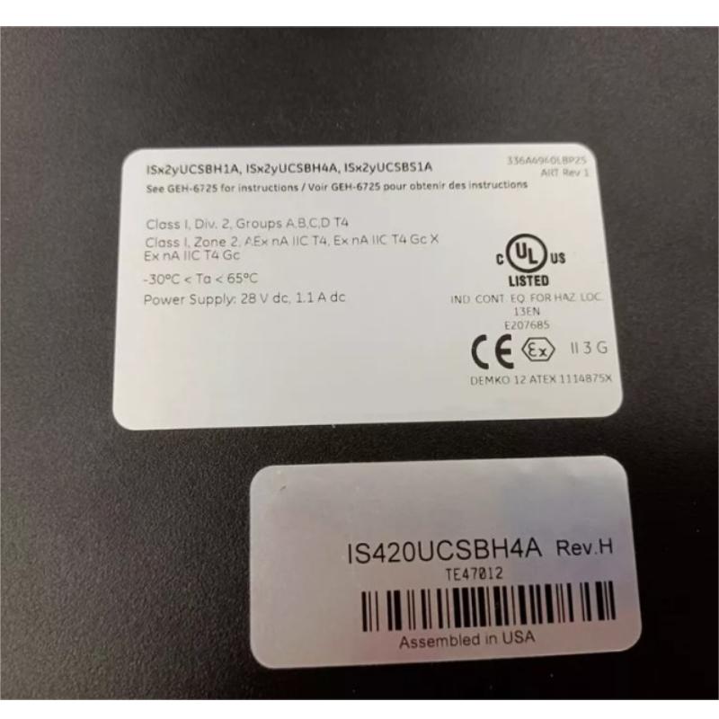 GE Fanuc General Electric IS420UCSBH4A UCSB Controller Module