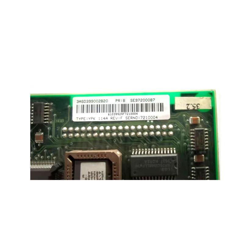 ABB YPK114A 3ASD399002B20/3ASD399002B2 Fiber Optic Communication Board