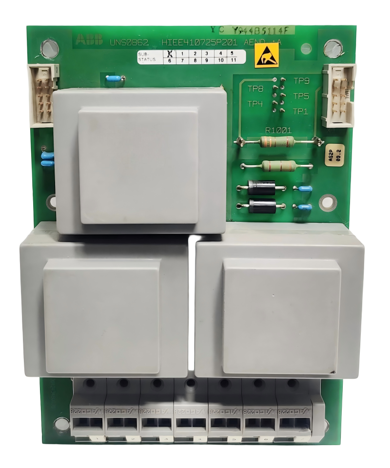 ABB UNS 0862A-P HIEE405179R0001 Control Board Digital I/O Card