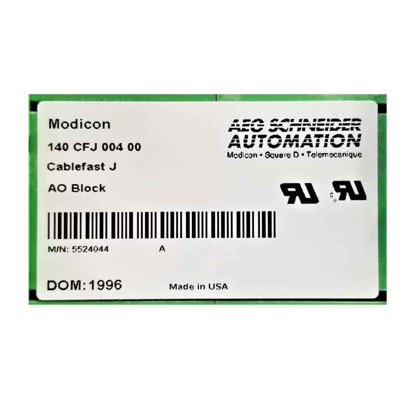 Schneider Electric 140CFJ00400 ANALOG OUTPUT BLOCK,FUSEPERCHAN