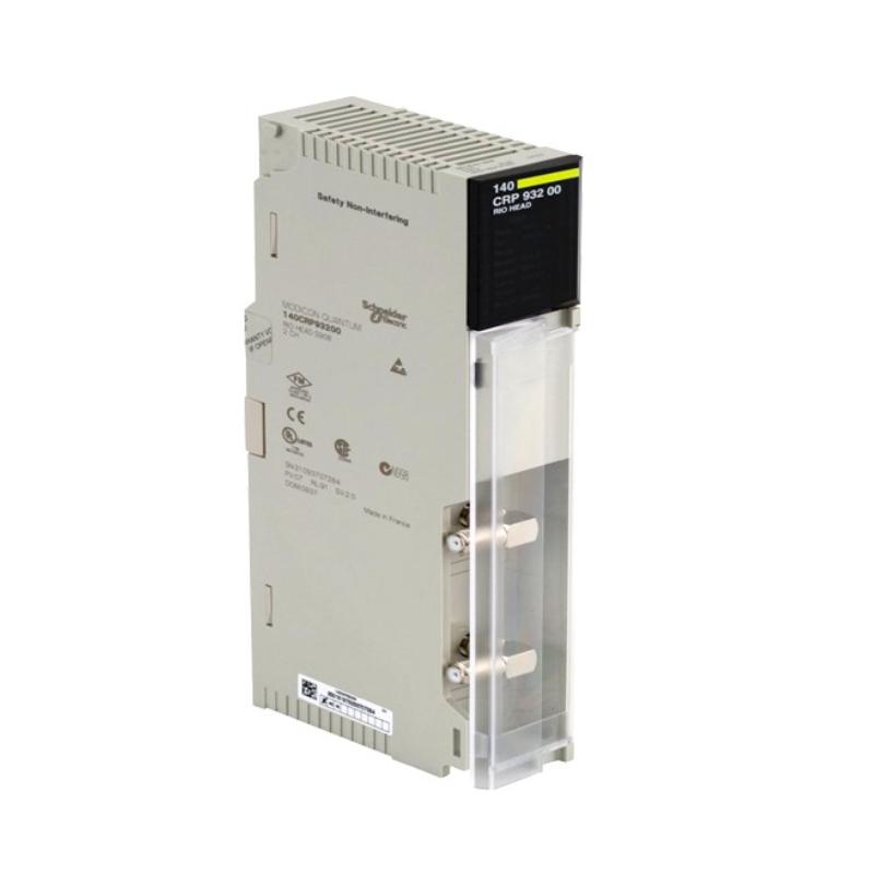 Schneider Electric 140CRP93200C RIO Head End Adaptor Module Modicon Quantum 2 Connectors With Redundant Cable