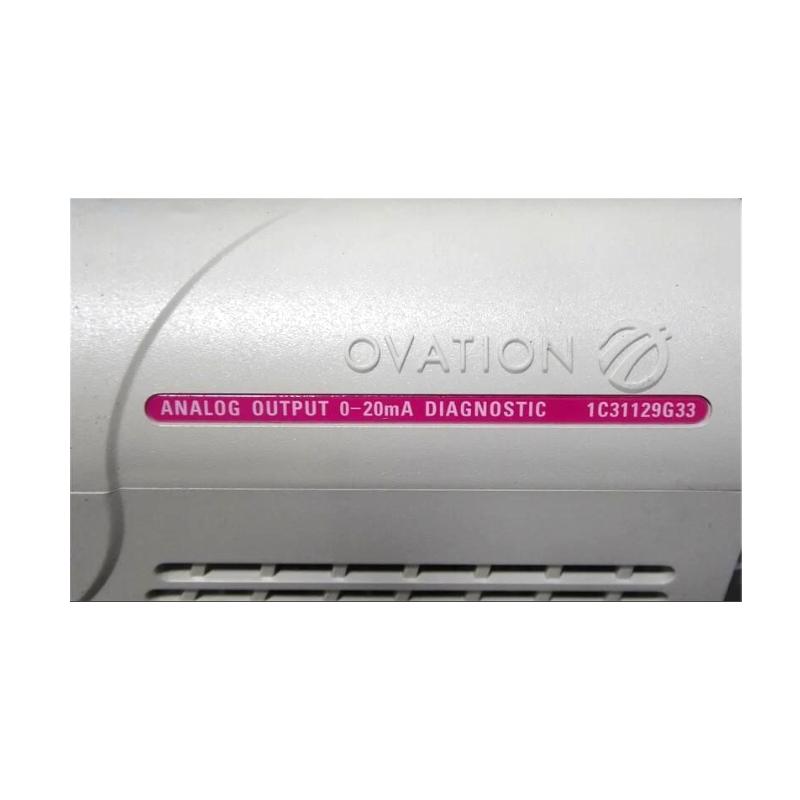 OVATION 1C31129G33 Westinghouse Emerson Analog Output Module