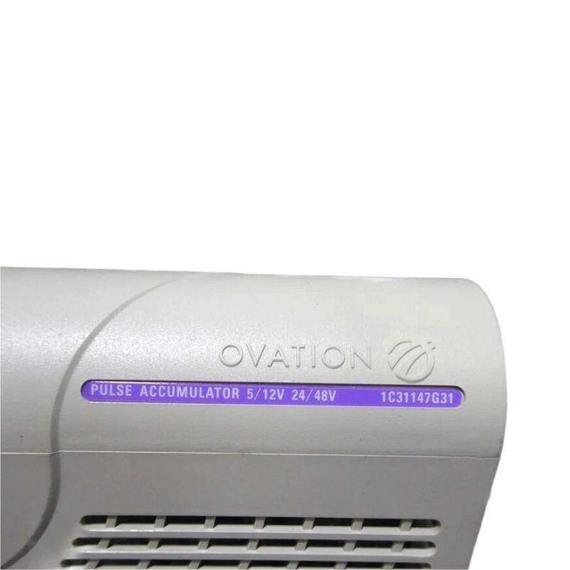 OVATION 1C31147G31 Westinghouse Emerson Pulse Accumulator Module