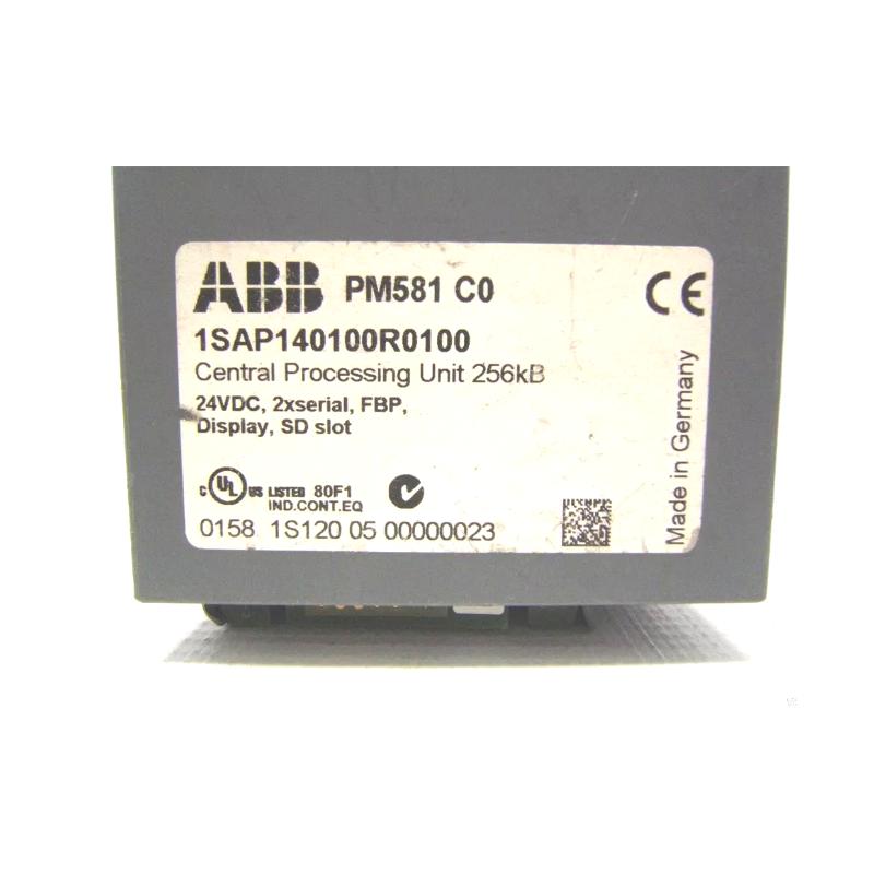 ABB PM581 PM581-ETH 1SAP140100R0100 CPU Module Central Processing Unit