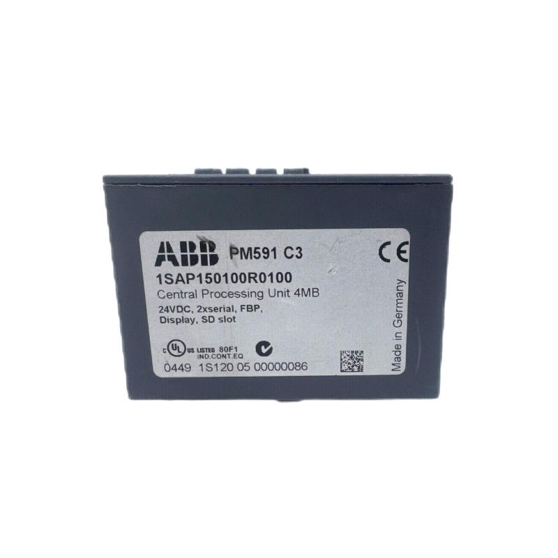 ABB PM591 PM591-ETH 1SAP150100R0100/1SAP150100R0270/1SAP150100R0271 Processor Module