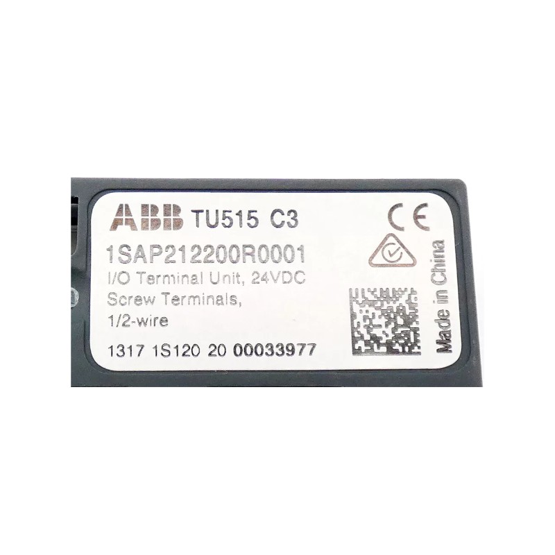 ABB TU515 1SAP212200R0001/1SAP212200R0101 Terminal Unit
