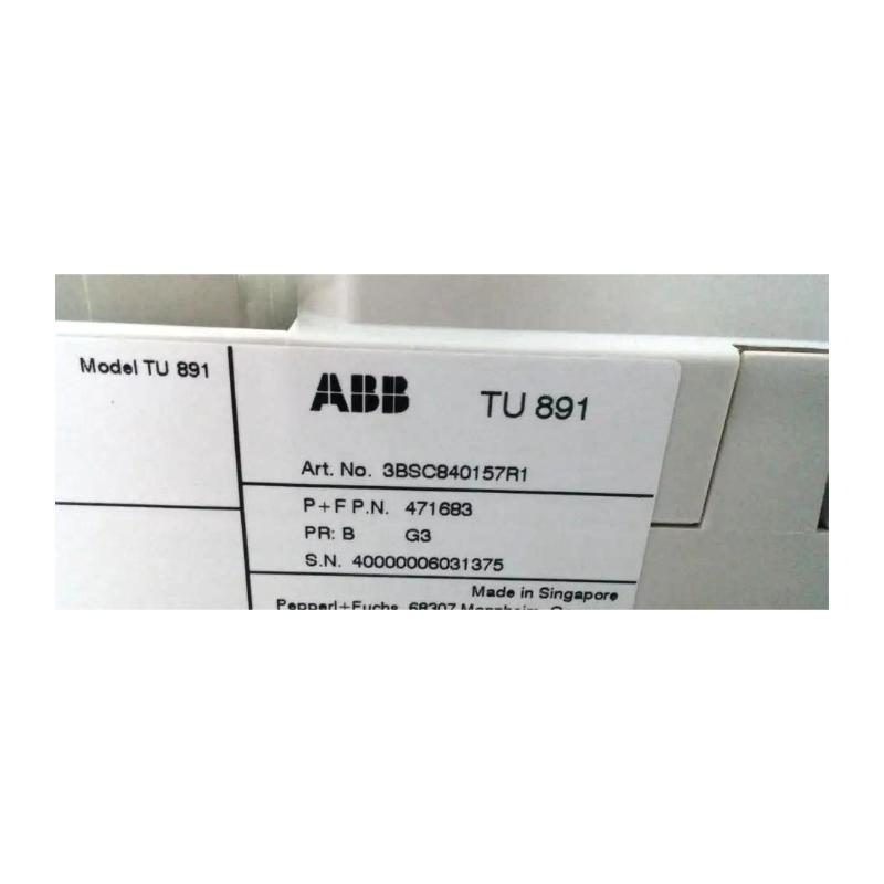ABB TU891 3BSC840157R1 Module Termination Unit