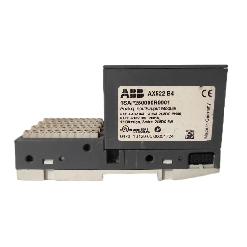 ABB AX522 1SAP250000R0001 Analog Input/Output Module